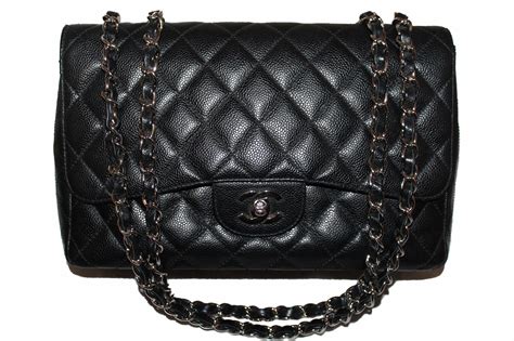 chanel black leather bag price|chanel black bags classic quilted.